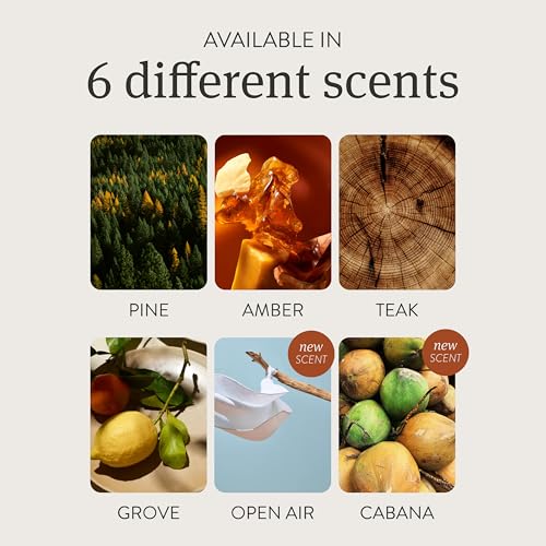 Pack of 3 Wood Car Air Freshener P7660
