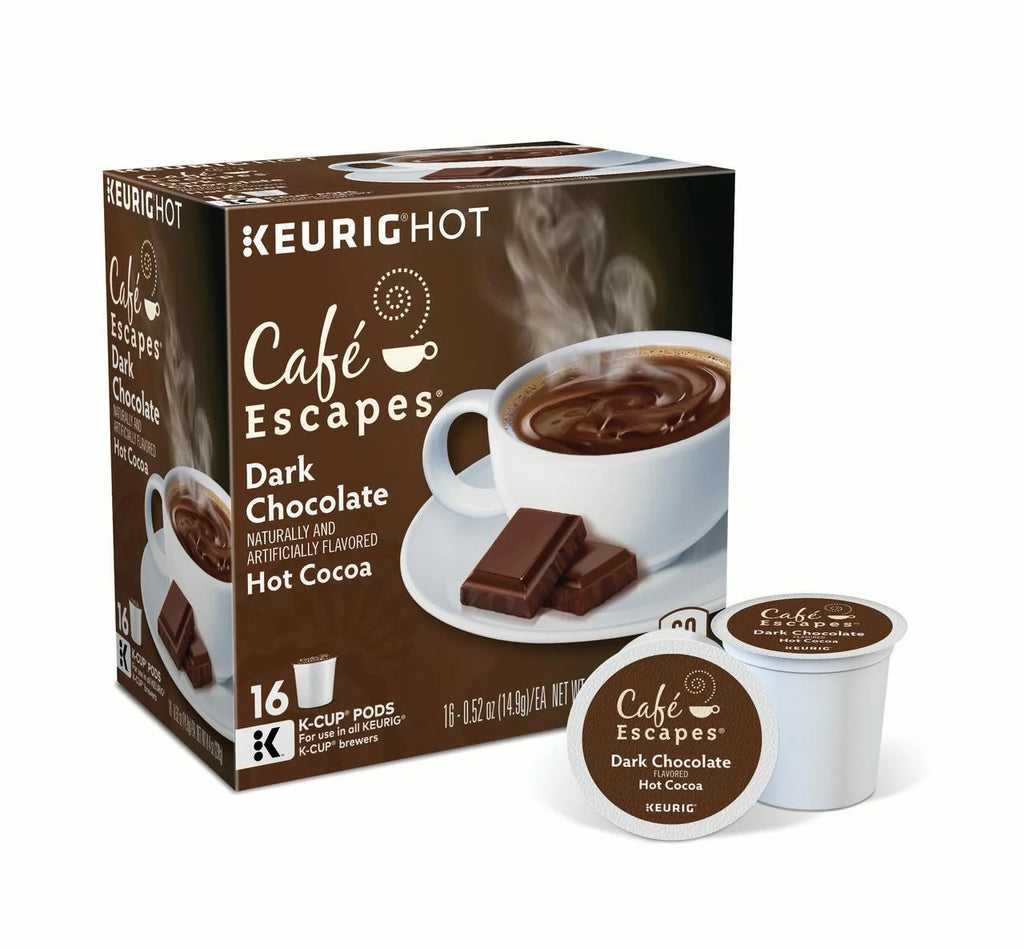 Dark Chocolate Hot Cocoa 16 count K cups Q7018