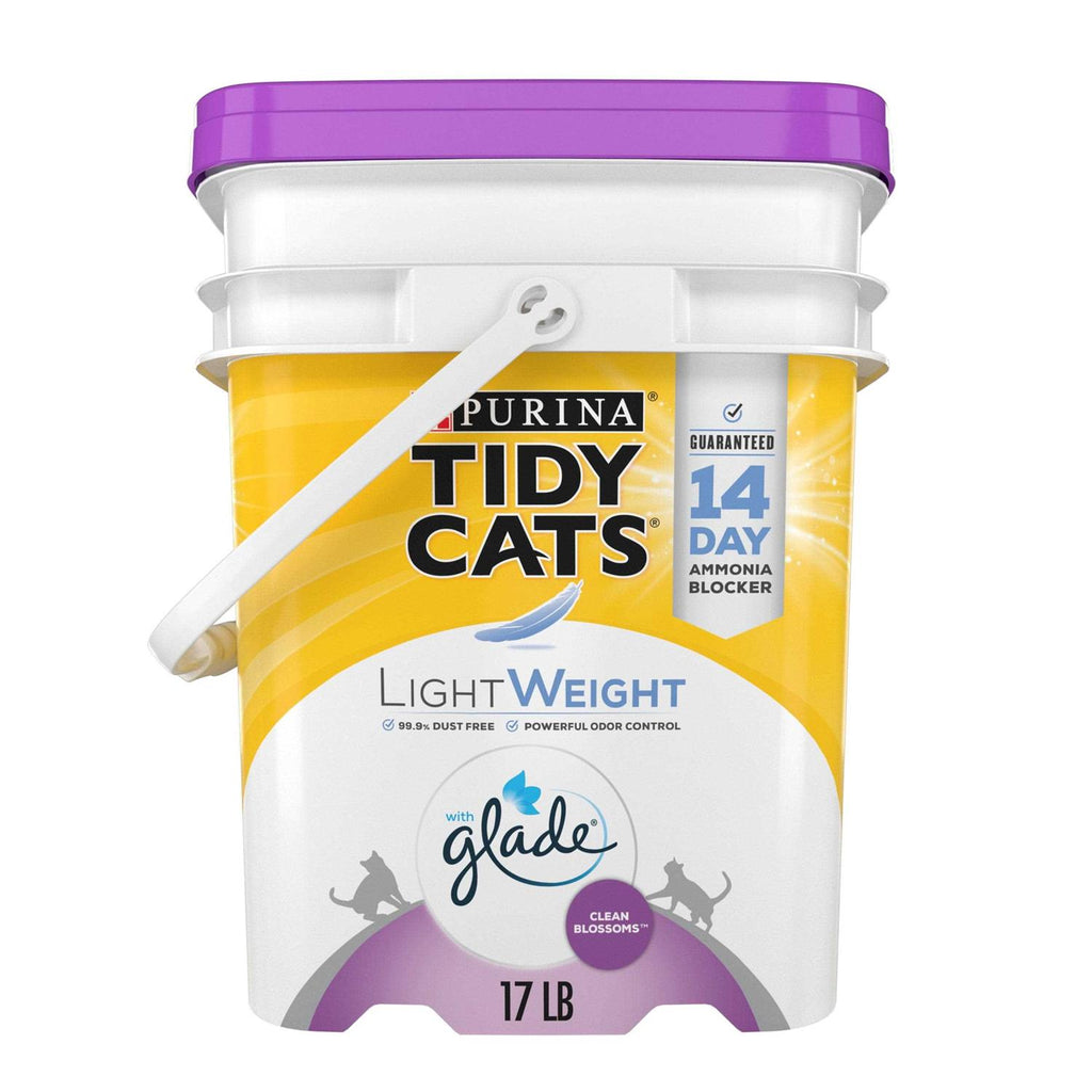 LightWeight Low Dust Clumping Cat Litter Glade Clean Blossoms A254201