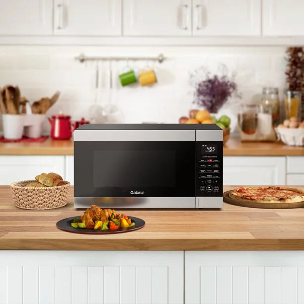 1.2 Cu Ft Stainless Steel Air Fry Microwave Oven D500802