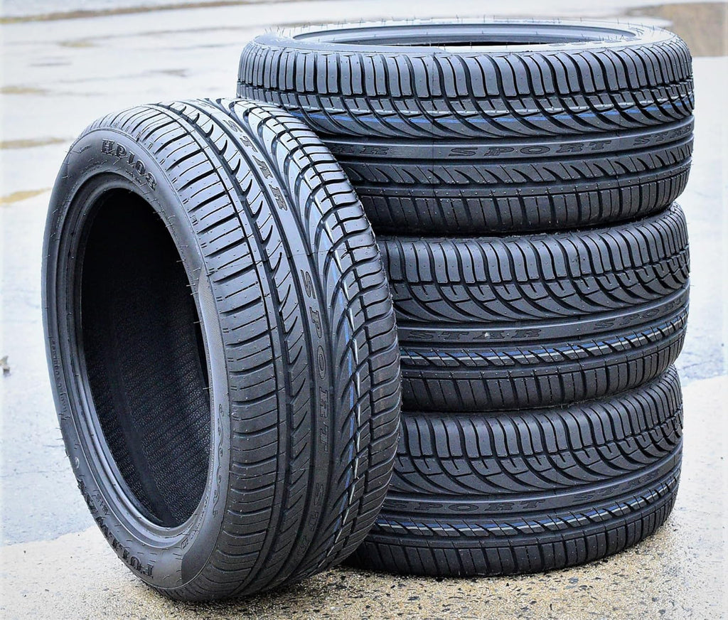 Set of 4 All-Season Radial Tires 245/50R20 Load Range SL 4-Ply BSW Black Side Wall UTQG 380AA J57997