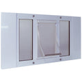 Aluminum Sash Window Pet Door Extra Large White A68499