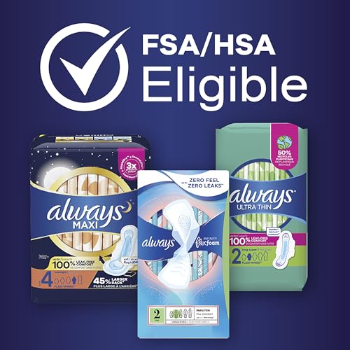 20 Count Heavy Overnight Maxi Pads with Wings B2495