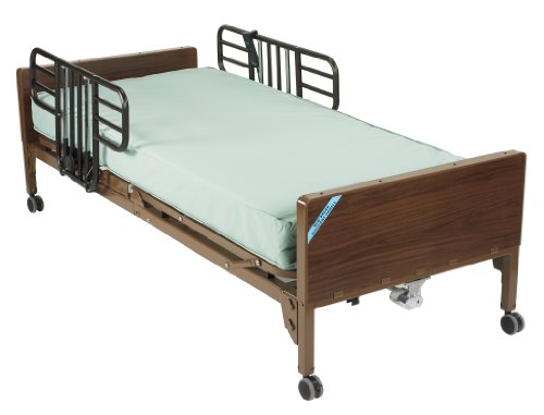 Full Electric Hospital Bed with Half Rails A678