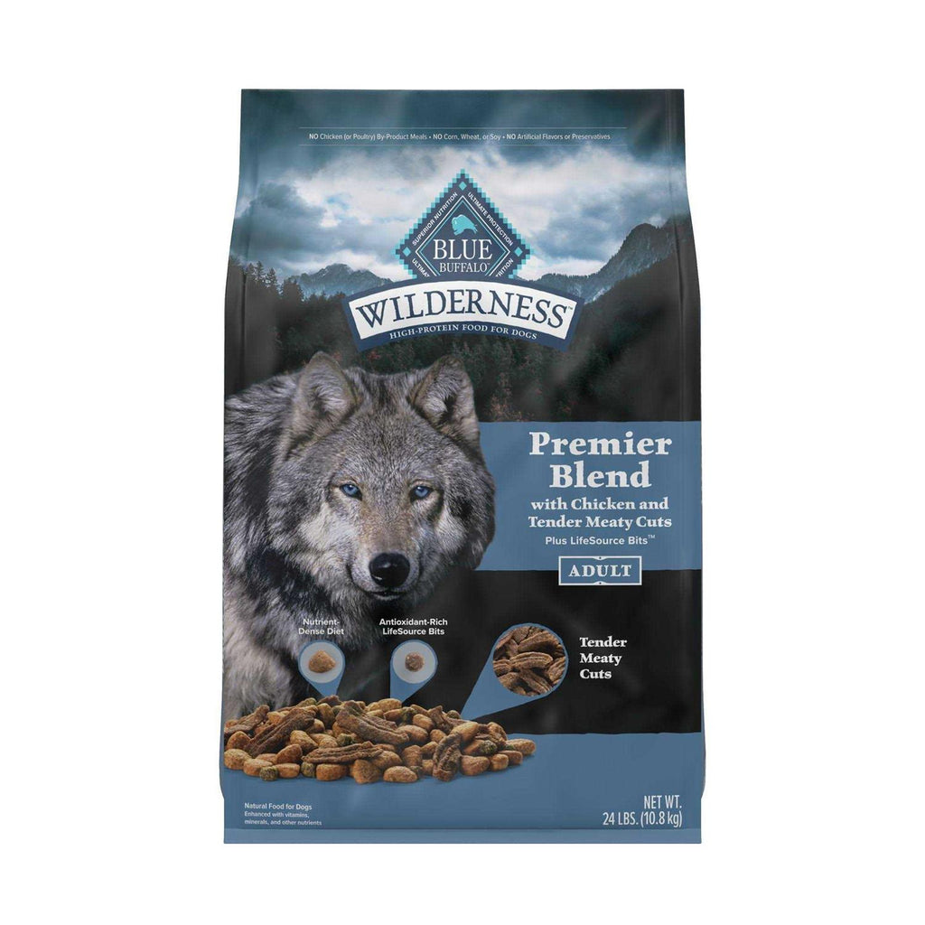 Blue Buffalo Wilderness Chicken Dry Premier Blend Adult Dog Food Y87916