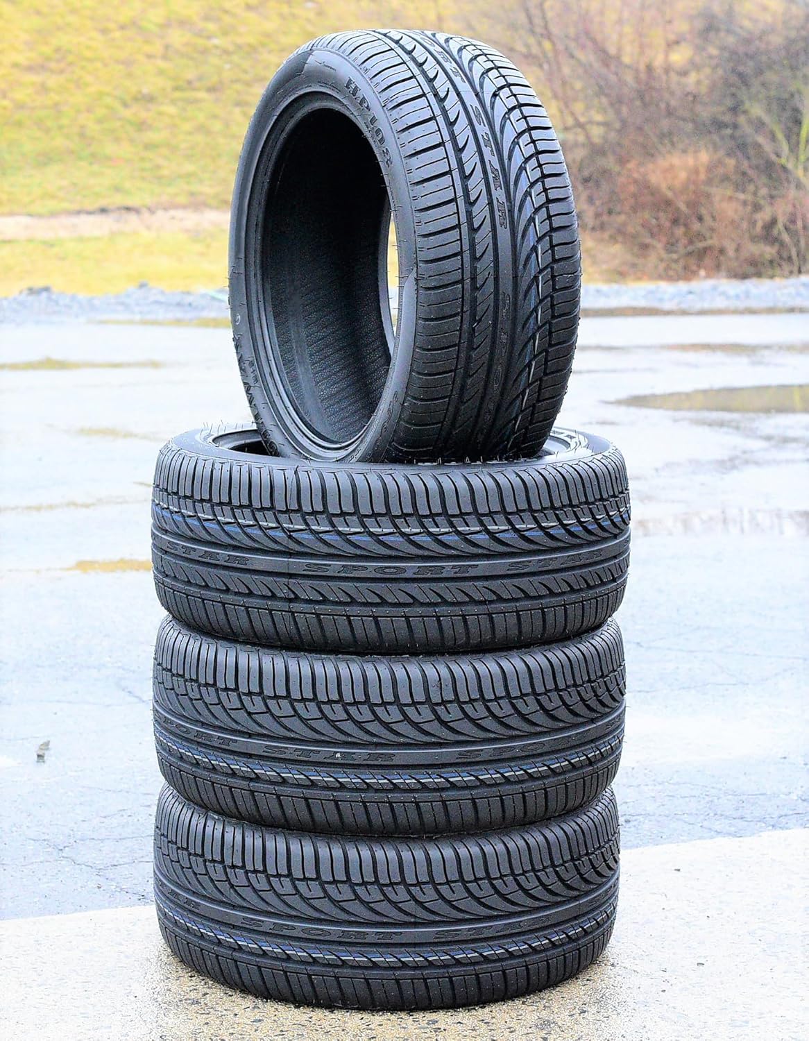 Set of 4 All-Season Radial Tires 245/50R20 Load Range SL 4-Ply BSW Black Side Wall UTQG 380AA J57997