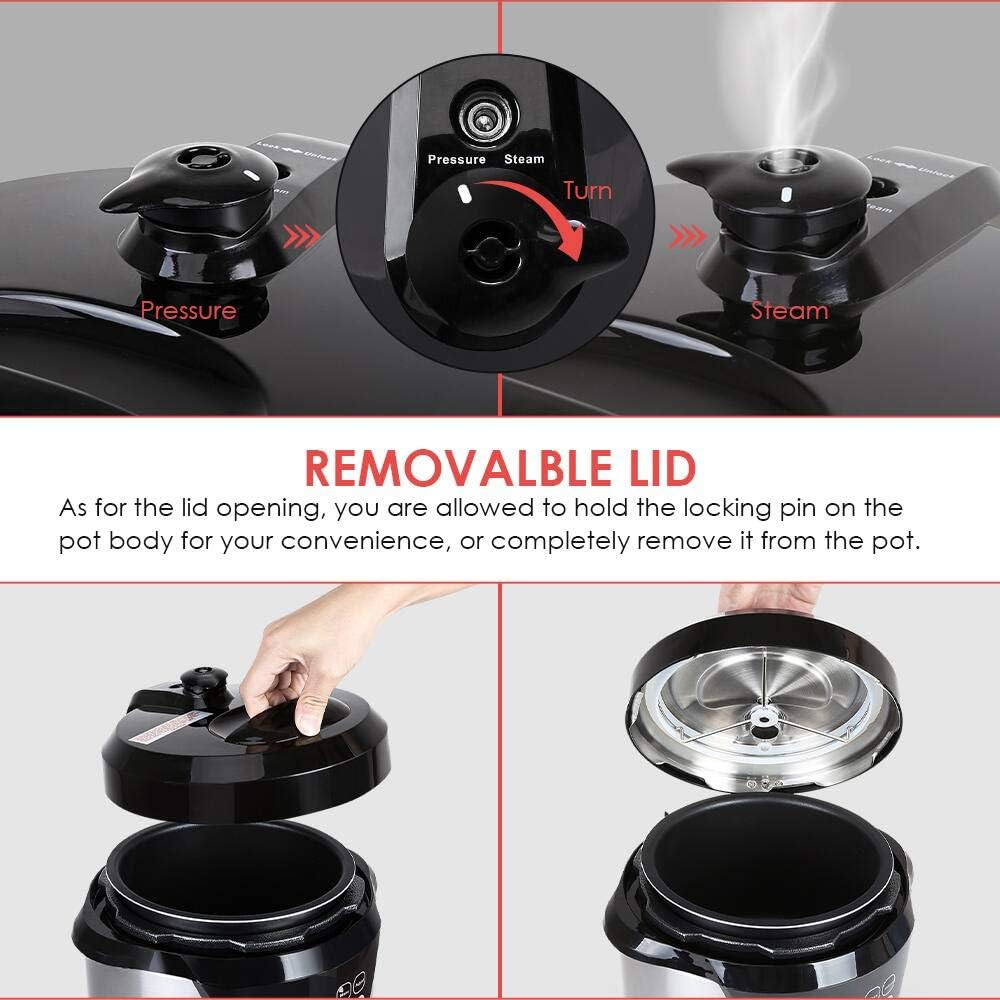 3 Quart Electric Pressure Cooker C114901