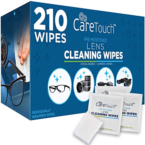 Pack of 210 Lens Cleaning Wipes Z57297