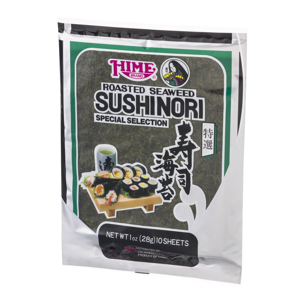 1 Ounce Roasted Seaweed Sushinori Wrap, 12 packs per case C493
