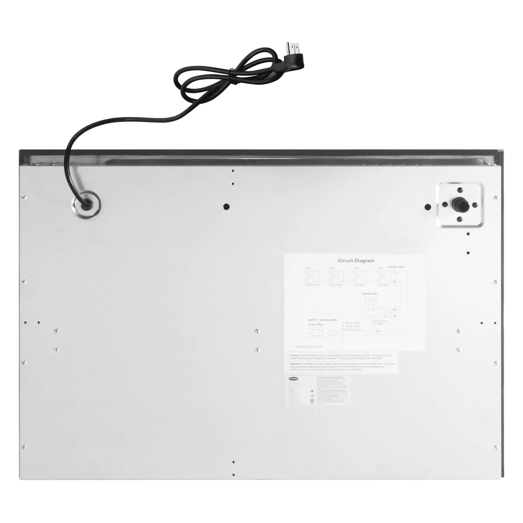4 Sealed Burners Stainless Steel Gas Cooktop Z6099