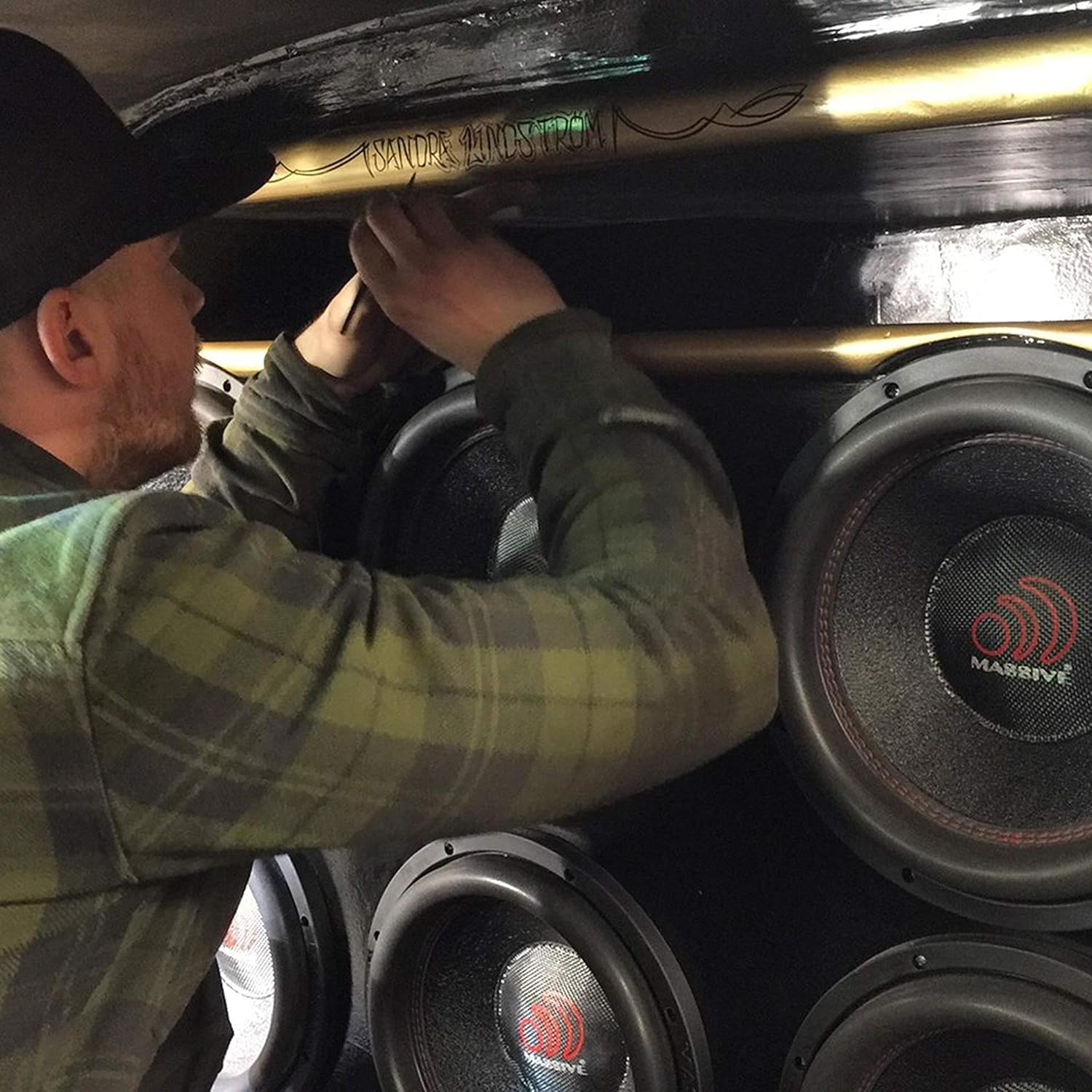 8 Inch 400 Watt RMS Dual 4 Ohm Car Audio Subwoofer H849