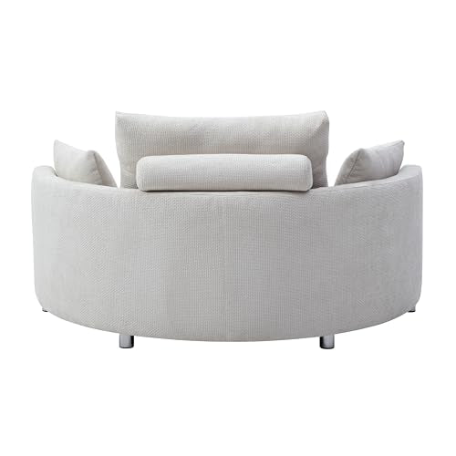 Burgundy Foldable Sleeper Sofa Bed with 3 Elastic Pillows Y200