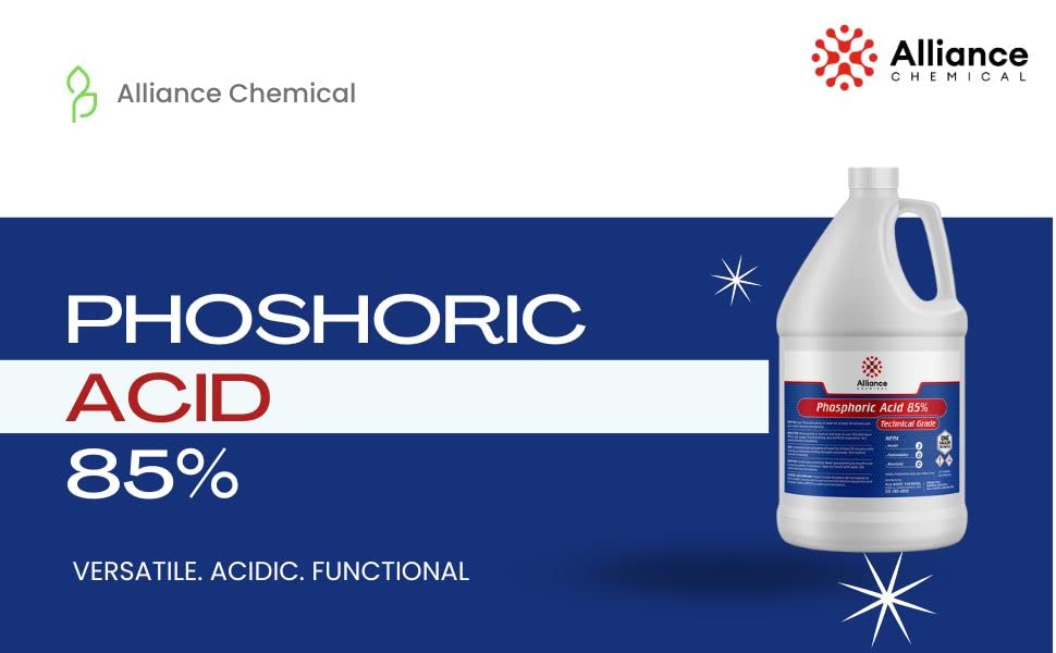 Phosphoric Acid 85% Technical Grade - 1 Gallon F596843