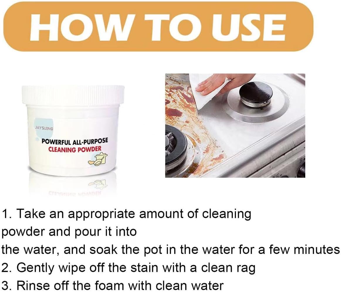 Foam Rust Remover Kitchen Cleaner All-Purpose Cleaning Powder (250) F557