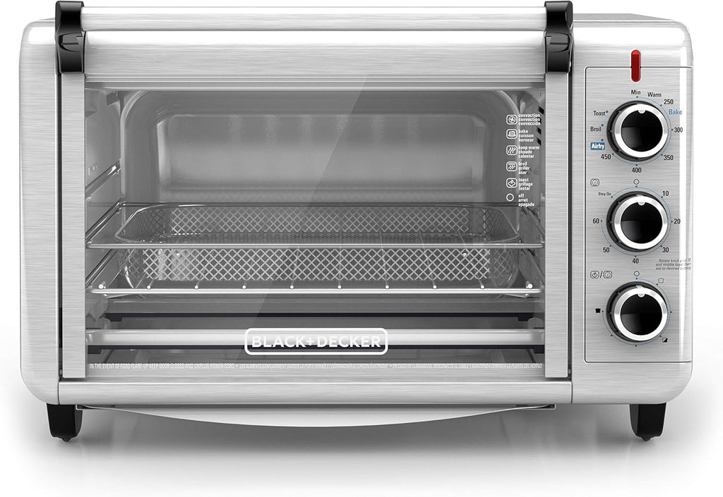 6-Slice Air Fry Toaster Oven, Stainless Steel Y953