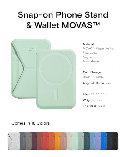 Magnetic Wallet Stand, Cool Grey W230705