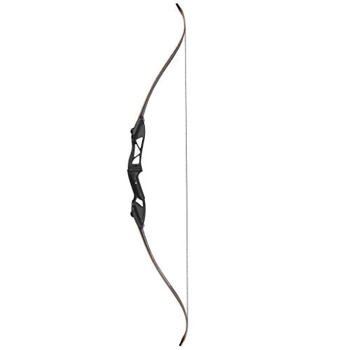 Black Metal Riser Takedown Recurve Bow T11807