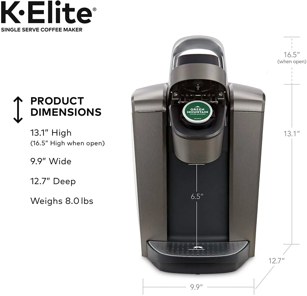 Brushed Slate Single Serve Coffee Maker X226480