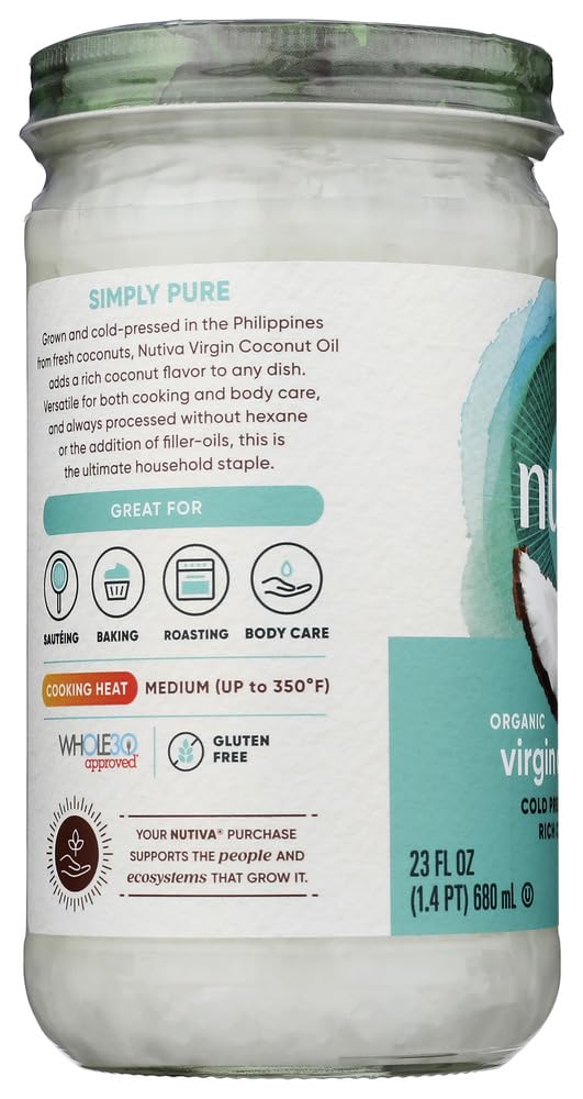Organic Extra Virgin Coconut Oil, 23 fl oz C129