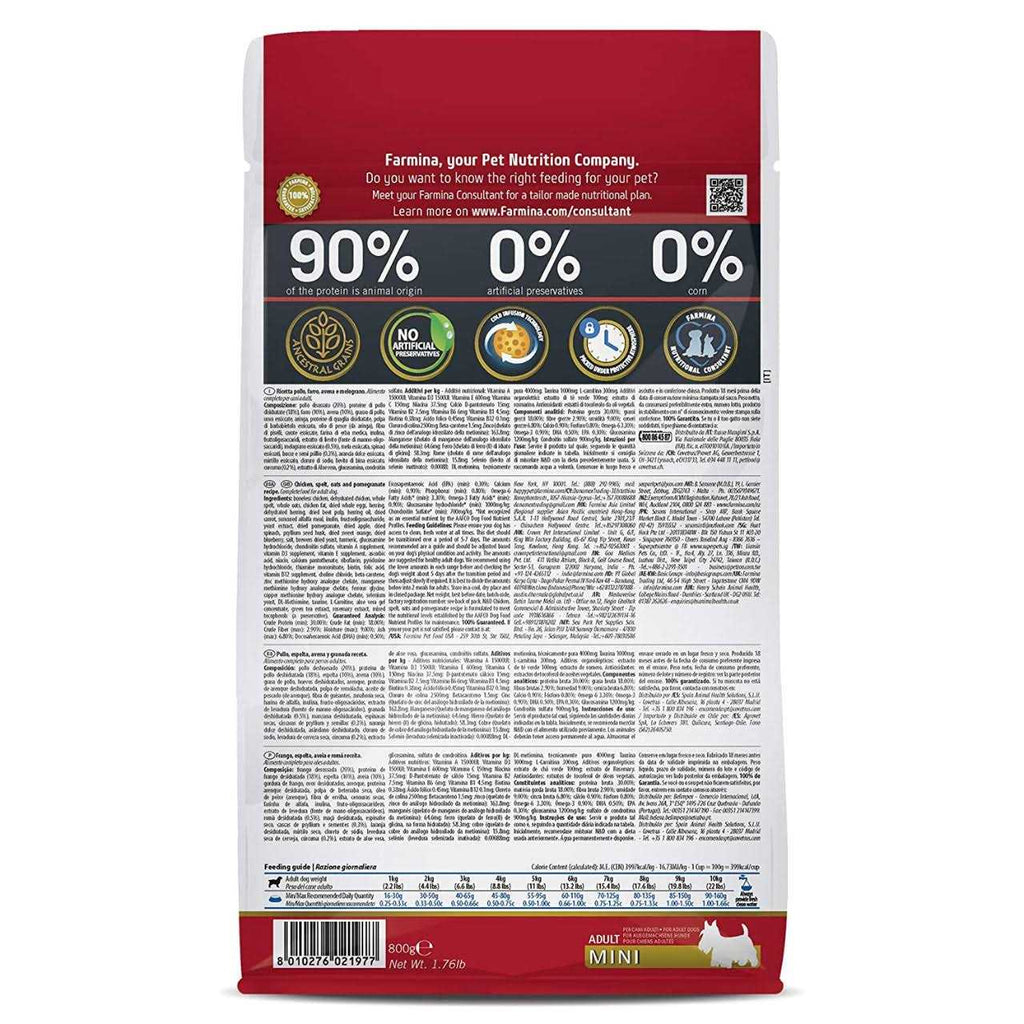 Chicken & Pomegranate Dry Dog Food D890