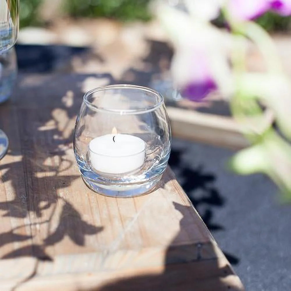 Set of 12 Votive Candle Holder Hurricane H8170
