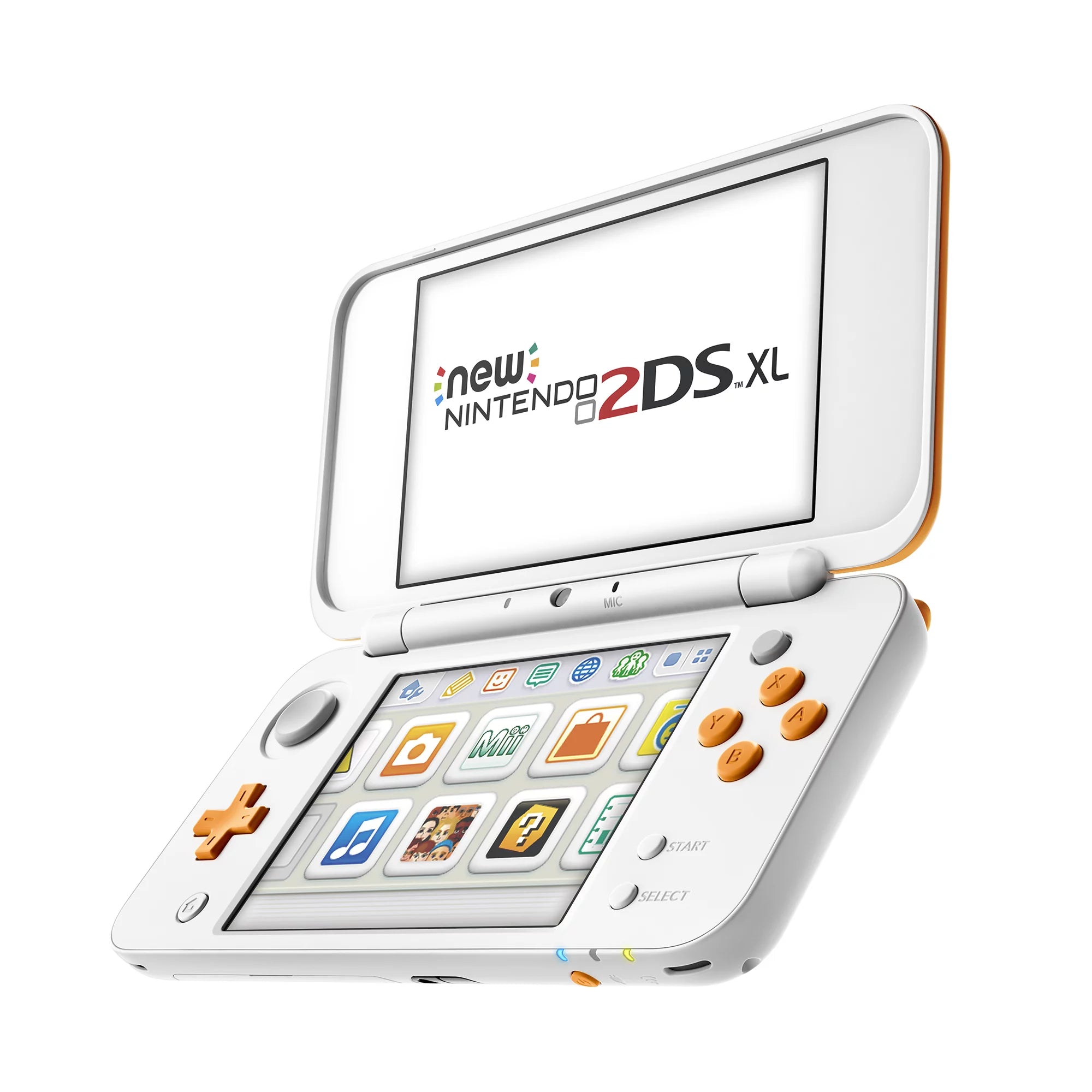Orange & White 2DS XL System with Mario Kart 7 L3828