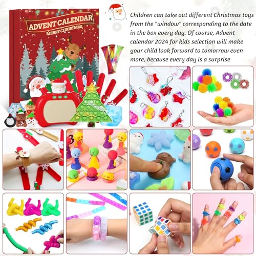 24 Days of Surprises Fidget Toys Box R357