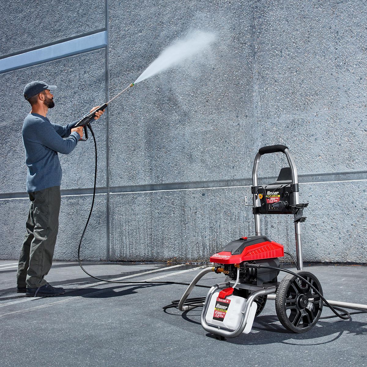 2300 PSI 1.2 GPM Electric Pressure Washer V5275