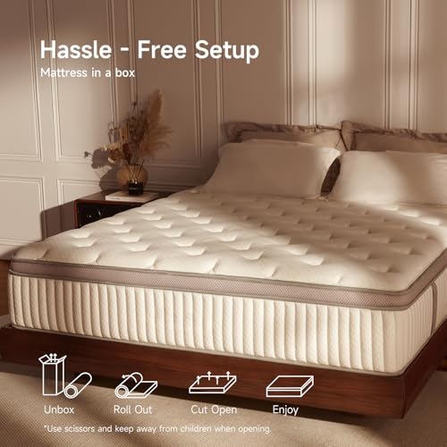 12 inch Queen Cooling Gel Memory Foam Hybrid Mattress Z30241