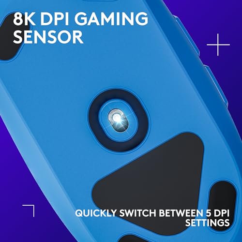Black Wired Gaming Mouse with 8,000 DPI T9704