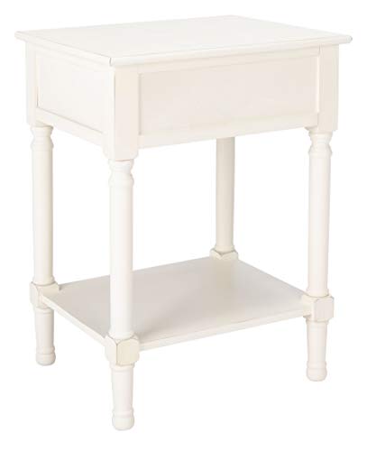 Black 1-Drawer Accent Table S45367