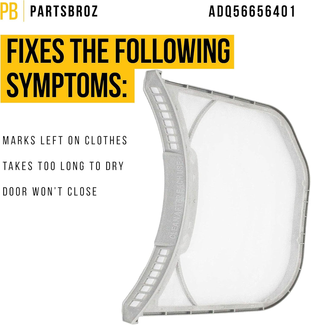 LG Dryer Lint Filter Trap Screen Replacement V463178