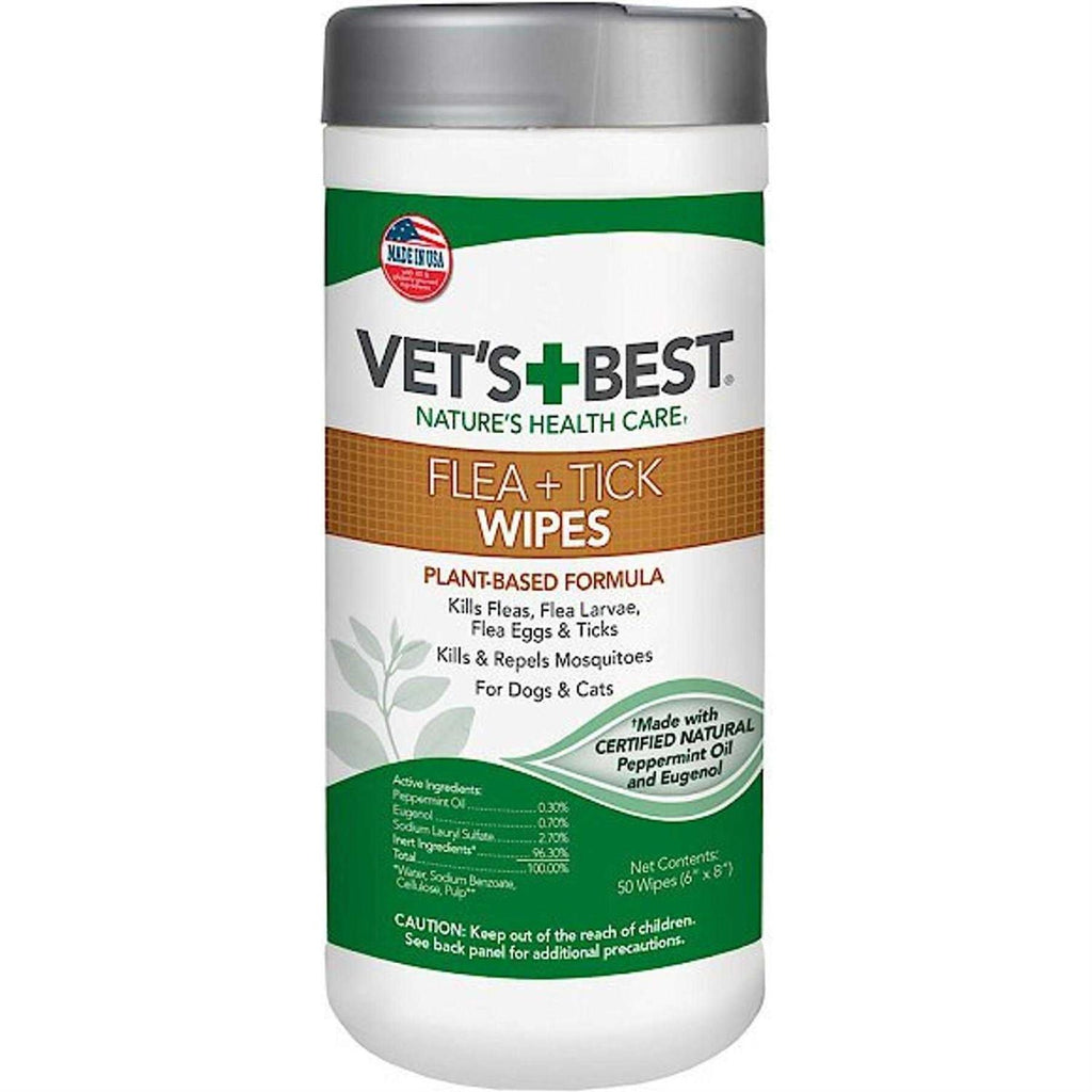 Flea and Tick Wipes for Dogs and Cats X6544