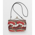 Red Kiss Lock Shoulder Bag Y4885