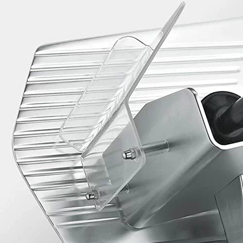 Red 10-Inch Electric Meat Slicer with Non-sticky Teflon Blade C614
