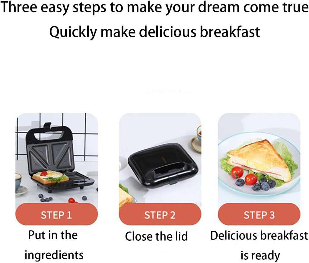 Waffle Maker with Removable Non-Stick Tray, 2-Slice, 750W C593