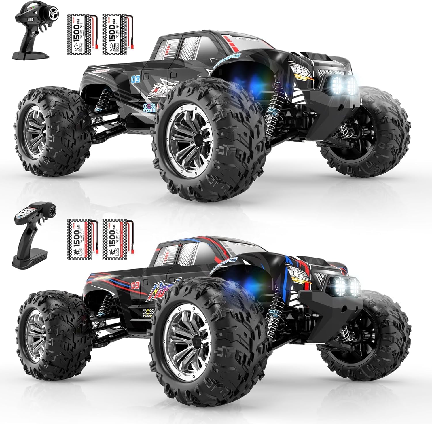 1:10 Scale 48+ KMH Remote Control Car & 60+KMH Brushless Rc Cars C133