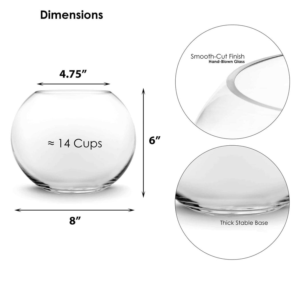 Glass Bubble Bowl G547