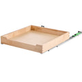 20-inch Wide Wood Drawer, 21-inch Deep, Soft Close Slide Out Shelf W8904