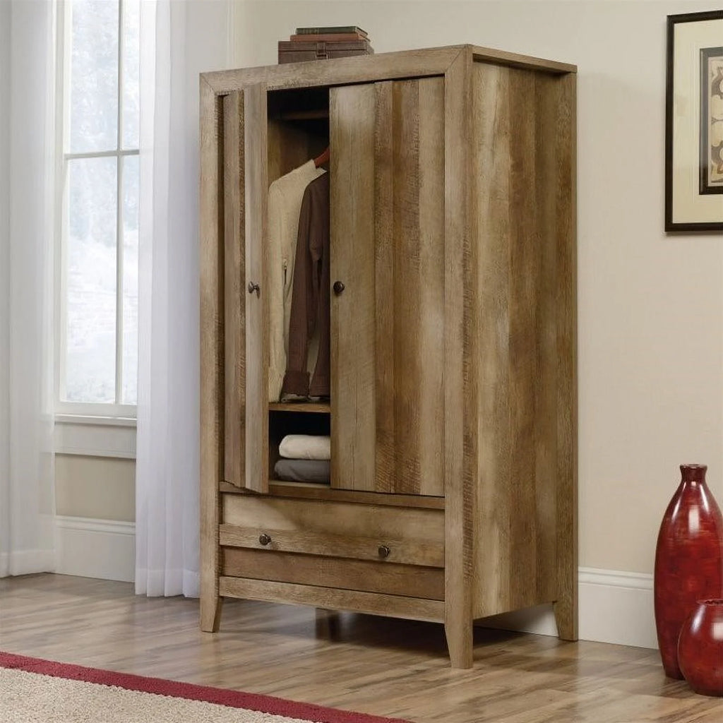 Craftsman Oak Armoire A930083