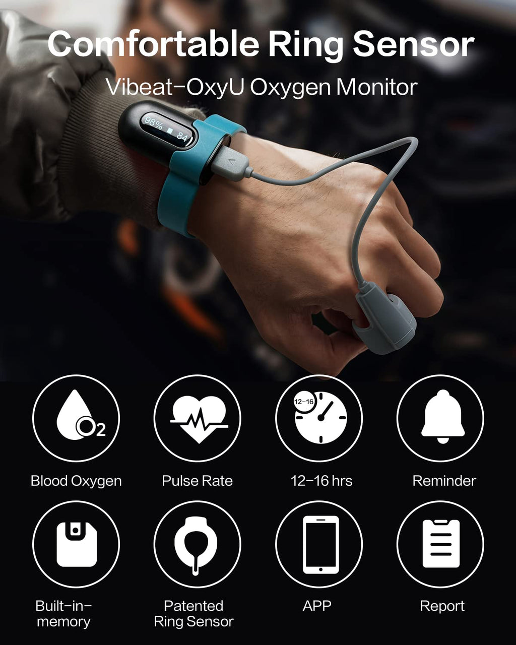 Oxygen Monitor Pulse Oximeter H147527