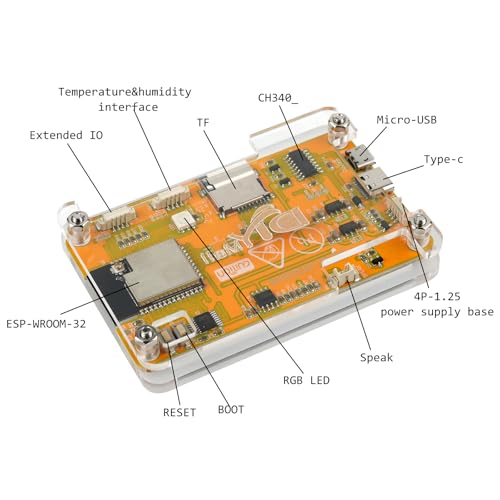 2.8inch ESP32 Resistive Touchscreen LCD Display with Acrylic case L326971