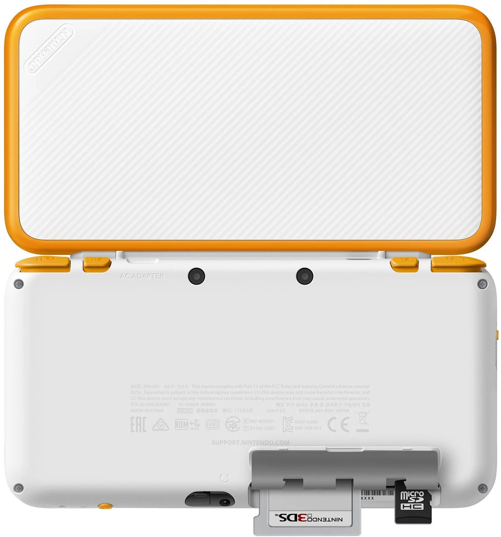 White & Orange Portable Gaming Console F24743