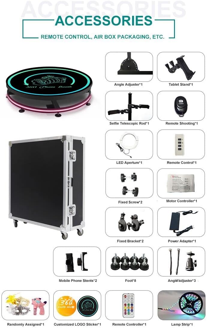 26.8" 360 Photo Booth Machine J9891