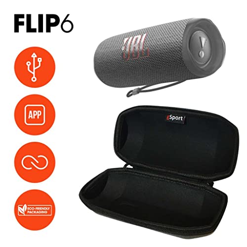 Gray Waterproof Portable Speaker M6665