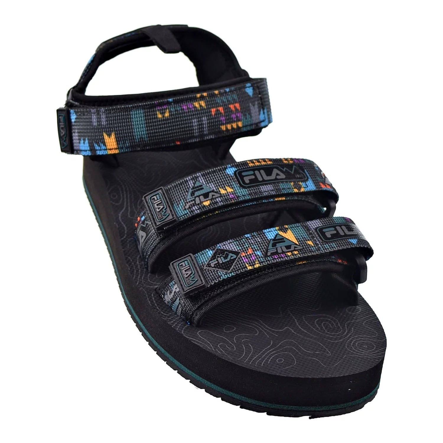 Black-June Bug-Saffron Sandals S375228