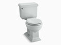 Ice Grey Two Piece Round Front Comfort Height Toilet E5292