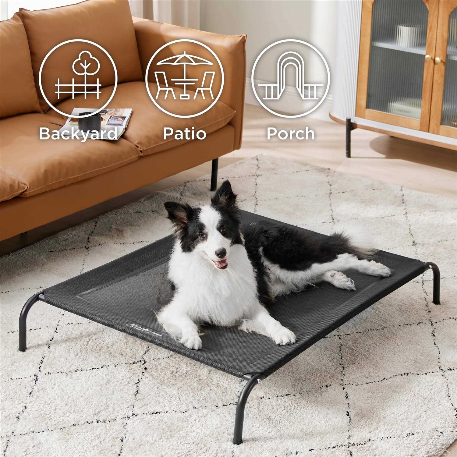 Large Elevated Cooling Outdoor Dog Bed B30184