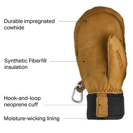 Leather Fall Line Mitt - Unisex - 6, Cork S489383