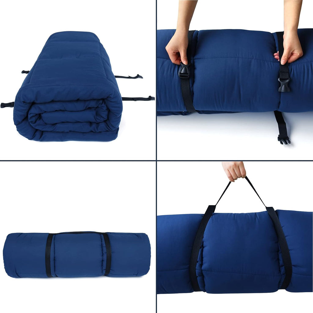Navy Cot Mattress Topper 2 Pack K705